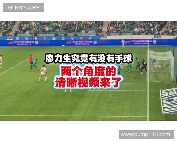 记者分析廖力生进球手球争议第三方视频截图显示明显手球痕迹引发热议